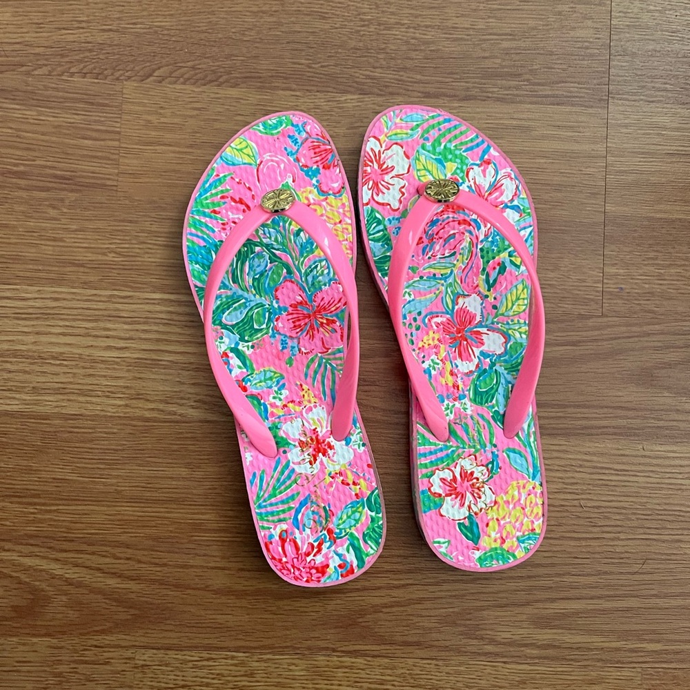 Lily Pulitzer Flip Flops